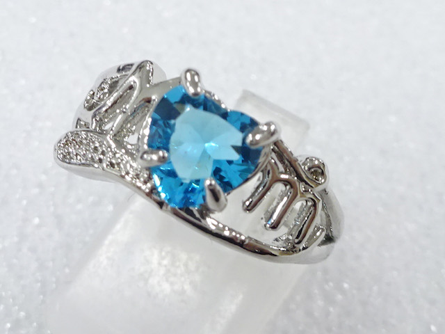 COLORED STONE FASHION RING / JP SIZE 15